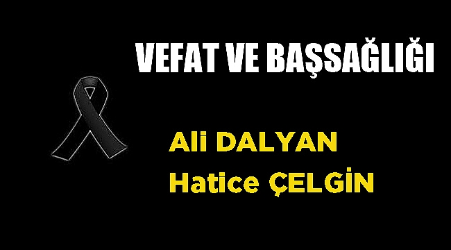 VEFAT & BAŞSAĞLIĞI