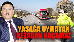 YASAĞA UYMAYAN CEZADAN KAÇAMAZ
