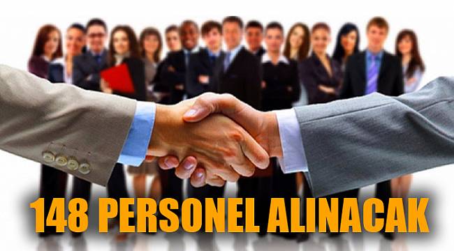 148 SÖZLEŞMELİ PERSONEL ALINACAK