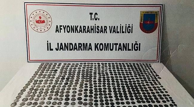 594 adet tarihi sikke ele geçirildi