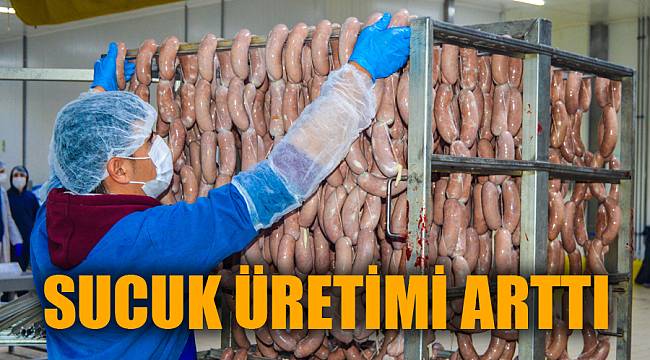 AFYONKARAHİSAR'DA SUCUK ÜRETİMİ ARTTI