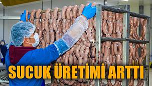AFYONKARAHİSAR'DA SUCUK ÜRETİMİ ARTTI