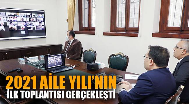 AİLE YILININ İLK TOPLANTISI GERÇEKLEŞTİ