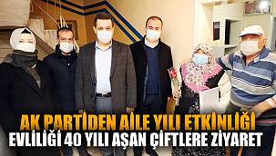 AK PARTİDEN AİLE YILI ETKİNLİĞİ