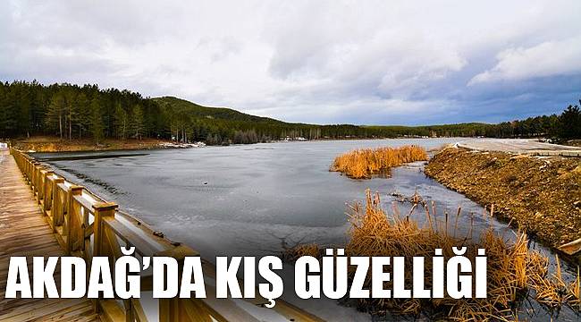 Akdağ’da kış güzelliği