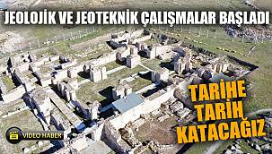 Amorium Antik Kenti’nde jeolojik ve jeoteknik çalışmalar başladı 