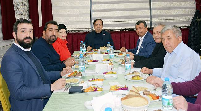 ATİK BAŞKANI ŞAHİN'DEN İSCEHİSAR'A ZİYARET