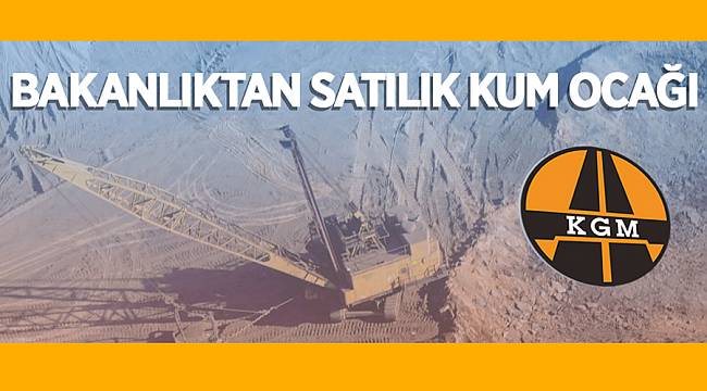 BAKANLIKTAN SATILIK KUM OCAĞI