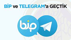 BELEDİYE HABERLEŞMEDE BİP VE TELEGRAM’A GEÇTİ