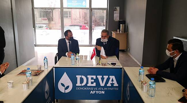 DEMOKRAT PARTİ’DEN DEVA PARTİSİ’NE ZİYARET
