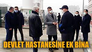 DEVLET HASTANESİNE EK BİNA