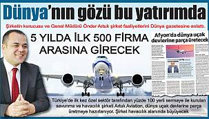 Dünya’nın gözü bu yatırımda