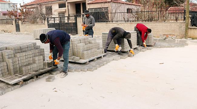 Emirdağ’da üst yapı çalışmalarında sona yaklaşıldı