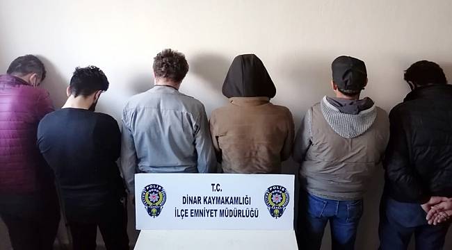 Farklı suçlara karışan 6 yabancı uyruklu sınır dışı edilecek