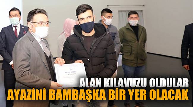 Frig vadisinin göz bebeği Ayazini köyünde, köy sakinleri alan kılavuzu oldu 