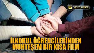 İlkokul öğrencilerinden takdire şayan aile filmi 