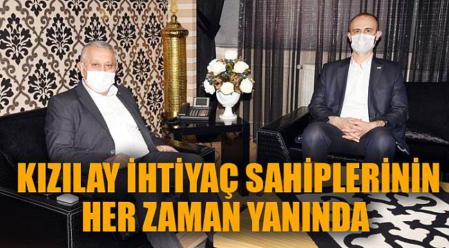 KIZILAY İHTİYAÇ SAHİPLERİNİN HER ZAMAN YANINDA