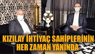 KIZILAY İHTİYAÇ SAHİPLERİNİN HER ZAMAN YANINDA
