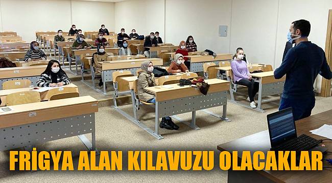 Köy sakinleri ‘Frigya Alan Kılavuzu’ olacak