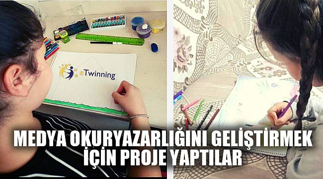 MEDYA OKURYAZARLIĞINI GELİŞTİRMEK İÇİN PROJE YAPTILAR