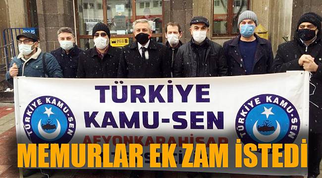 Memur sendikaları "ek zam" talebinde bulundu