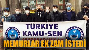 Memur sendikaları "ek zam" talebinde bulundu