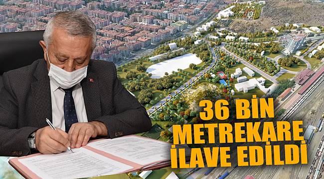MİLLET BAHÇESİNE 36 BİN METREKARE DAHA İLAVE