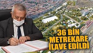 MİLLET BAHÇESİNE 36 BİN METREKARE DAHA İLAVE