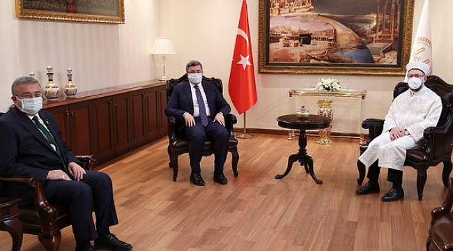Milletvekillerin’den Erbaş’a ziyaret
