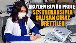 Öğrenme bozuklukları olan hastalar için ses frekanslarıyla çalışan cihaz ürettiler