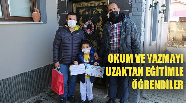 OKUMA VE YAZMAYI UZAKTAN EĞİTİMLE ÖĞRENDİLER