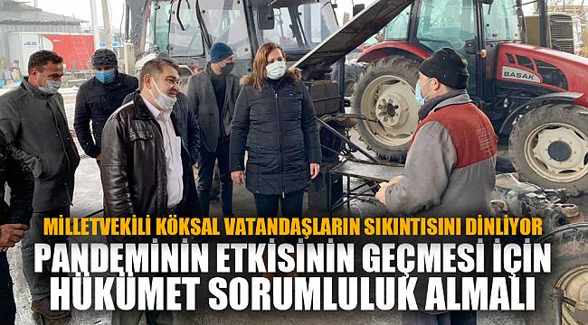 PANDEMİNİN ETKİSİNİN GEÇMESİ İÇİN HÜKÜMET SORUMLULUK ALMALI