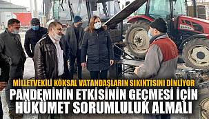 PANDEMİNİN ETKİSİNİN GEÇMESİ İÇİN HÜKÜMET SORUMLULUK ALMALI