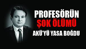 PROFESÖRÜN ŞOK ÖLÜMÜ