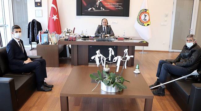 SAKATLAR DERNEĞİ'NDEN ATSO'YA ZİYARET