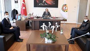SAKATLAR DERNEĞİ'NDEN ATSO'YA ZİYARET