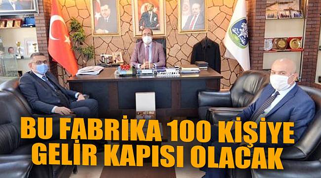 Sandıklı 100 kişiye gelir kapısı olacak fabrika kuruluyor