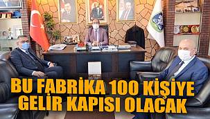 Sandıklı 100 kişiye gelir kapısı olacak fabrika kuruluyor 