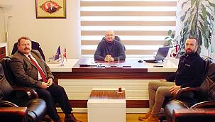 SGK İL MÜDÜRÜ FİDAN’DAN BAŞKAN GÜMÜŞ’E ZİYARET
