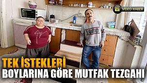 Tek istekleri boylarına göre mutfak tezgahı 