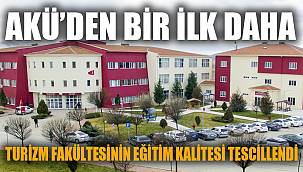 TURİZM FAKÜLTESİNİN EĞİTİM KALİTESİ TESCİLLENDİ