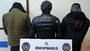 Uyuşturucuyla yakalanan 3 kişi gözaltına alındı