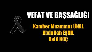VEFAT VE BAŞSAĞLIĞI