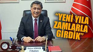 “YENİ YILA ZAMLARLA GİRDİK”
