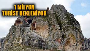 1 MİLYON TURİST BEKLENİYOR