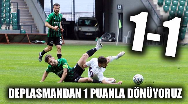 2. Lig: Kocaelispor: 1 - Afjet Afyonspor: 1