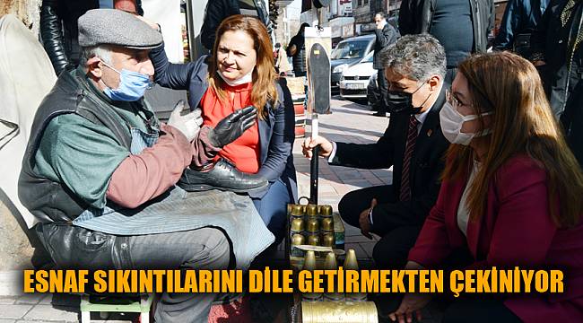 CHP MİLLETVEKİLLERİ ESNAFI ZİYARET ETTİ