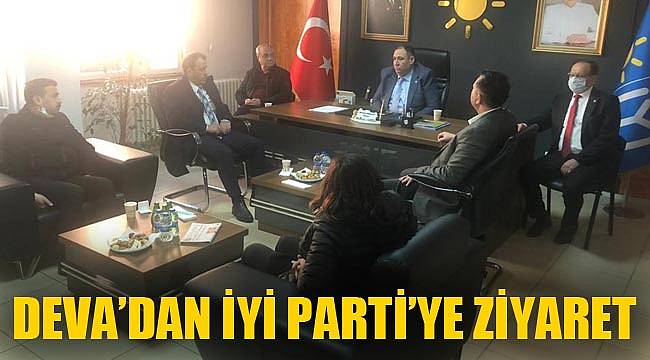 DEVA'DAN İYİ PARTİ'YE ZİYARET