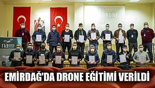 EMİRDAĞ'DA DRONE EĞİTİMİ VERİLDİ
