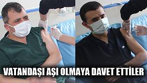 EMİRDAĞ KAYMAKAMI KORONA AŞISI OLDU